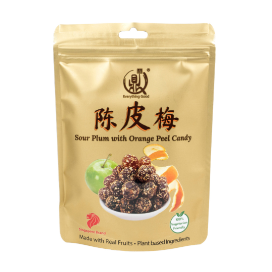 [Bundle of 6] Plum with Orange Peel Candy (陈皮梅)